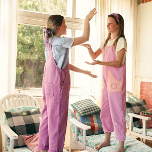 Комбинезон Piupiuchick "Multicolor Pastels", ванильно-клубничное мороженое